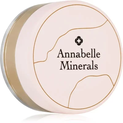 Annabelle Minerals Coverage Mineral Foundation mineralny podkład pudrowy nadający doskonały wygląd odcień Golden Light 4 g