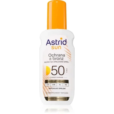 Astrid Sun mleczko do opalania w sprayu SPF 50 150 ml