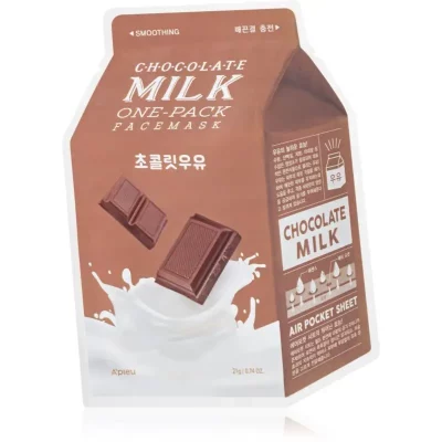 A’pieu One-Pack Milk Mask Chocolate maska pielęgnująca w płacie 21 g