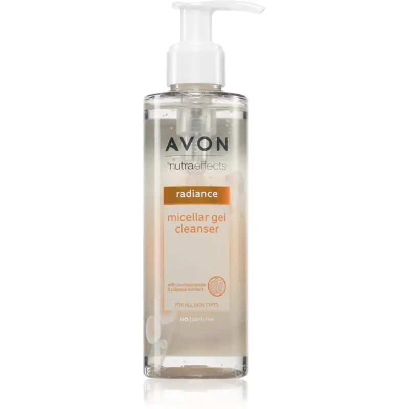 Avon Nutra Effects Radiance gel micelar de curățare pentru o piele mai luminoasa 195 ml