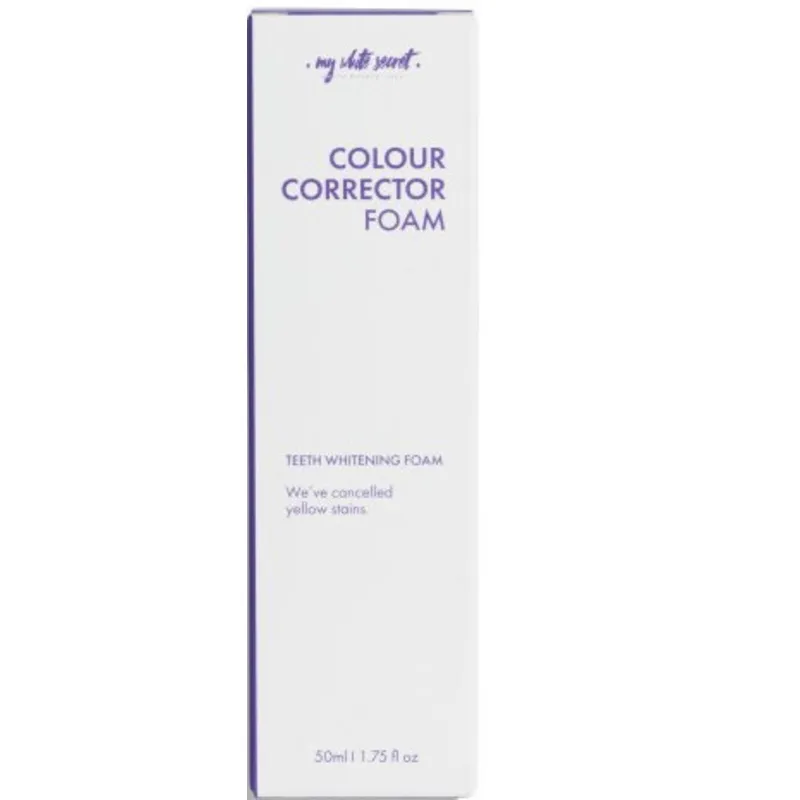 My White Secret Spumă corector pentru albirea dinților V34 (Teeth Whitening Foam) 50 ml