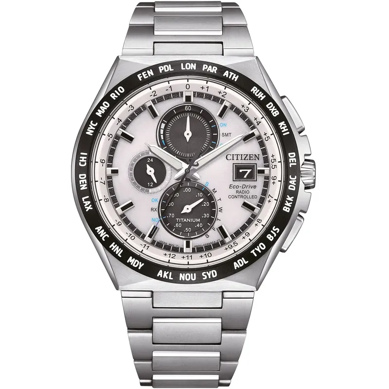Citizen Super Titanium Radio Controlled Eco-Drive AT8238-84A