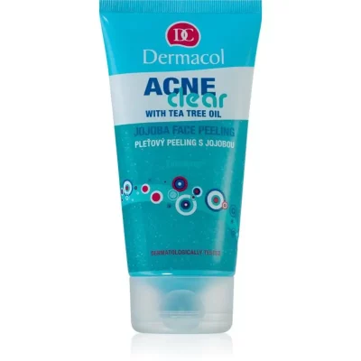 Dermacol Acne Clear demachiant cu efect de peenling pentru pielea problematica 150 ml
