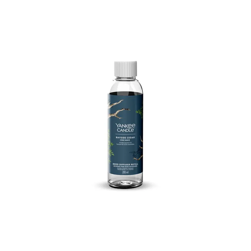 Yankee Candle Rezervă de schimb pentru difuzorul de aromă Signature Bayside Cedar Reed 200 ml