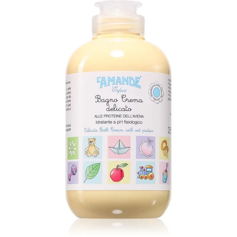 L'Amande Bagno Crema Delicato cremă de duș și baie 250 ml