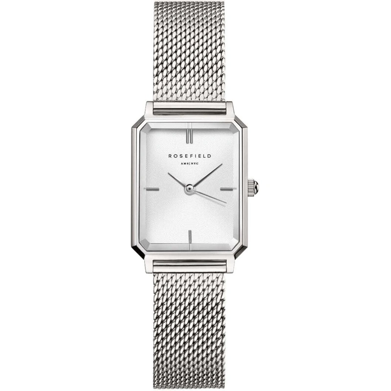Rosefield The Octagon XS Mesh Silver OWSMS-O74