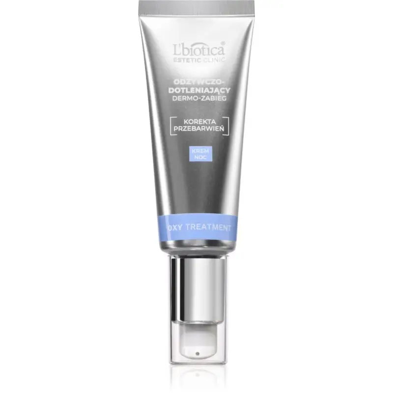 L’biotica Estetic Clinic Oxy Treatment tratament de noapte cu efect de restaurare și de oxigenare pentru o piele mai luminoasa 35 ml