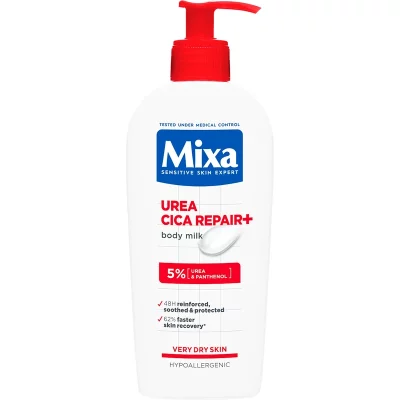 Mixa Loțiune de corp pentru ten foarte uscat Urea Cica Repair+ (Body Milk) 400 ml