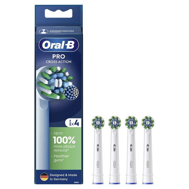 Oral B Capete de perie de schimb Cross Action EB50 4 buc