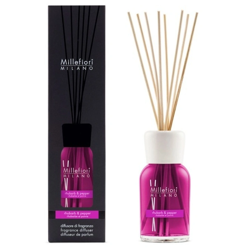 Millefiori Milano Difuzor de aromă Natural Rhubarb & Pepper 500 ml