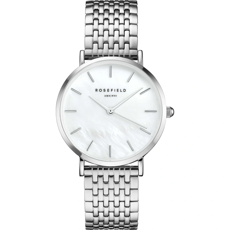 Rosefield The Upper Side White Pearl Silver