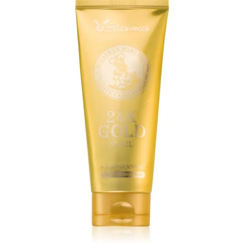 Elizavecca Milky Piggy 24K Gold Snail Cleansing Foam demachiant spumant delicat 180 ml