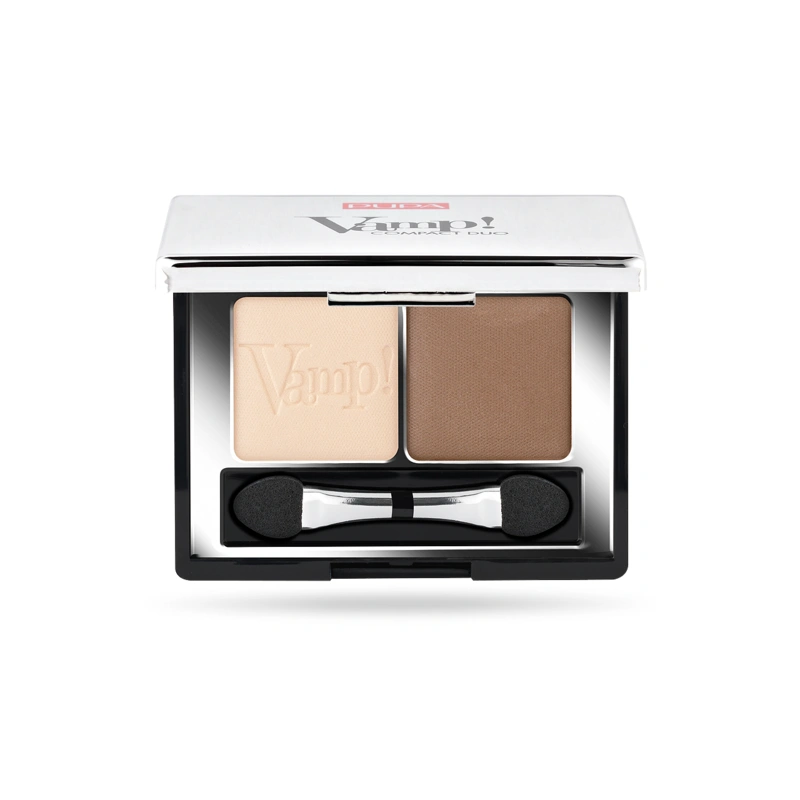 PUPA Milano Farduri de ochi Vamp! (Compact Duo Eyeshadow) 2,2 g 005 Milk Chocolate