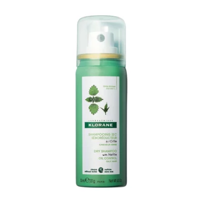 Klorane Șampon uscat cu autoreglare de urzică (Dry Shampoo) 50 ml