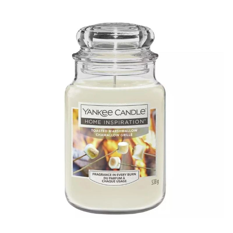 Yankee Candle Lumânare parfumată Home Inspiration mare Toasted Marshmallow 538 g