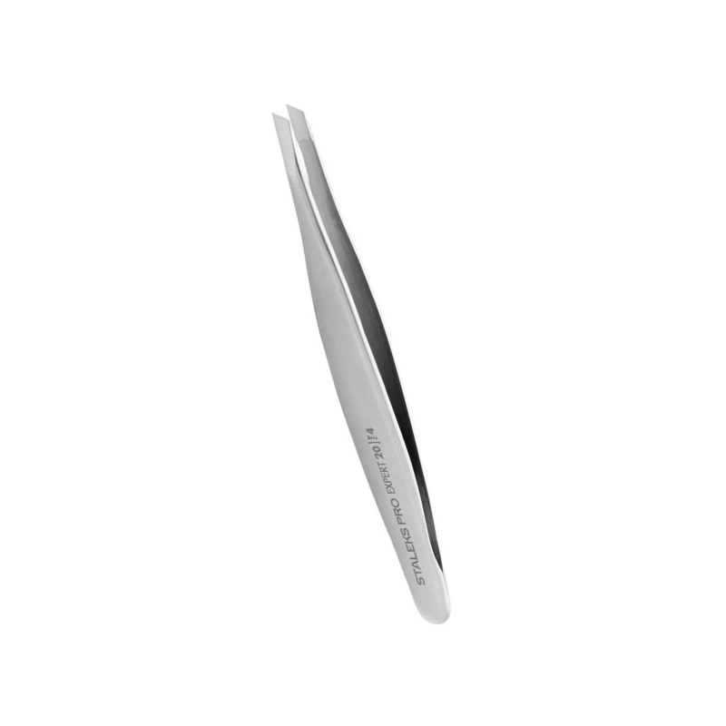 STALEKS Pensetă de precizie pentru modelarea sprâncenelor Expert 20 Type 4 (Eyebrow Tweezers)