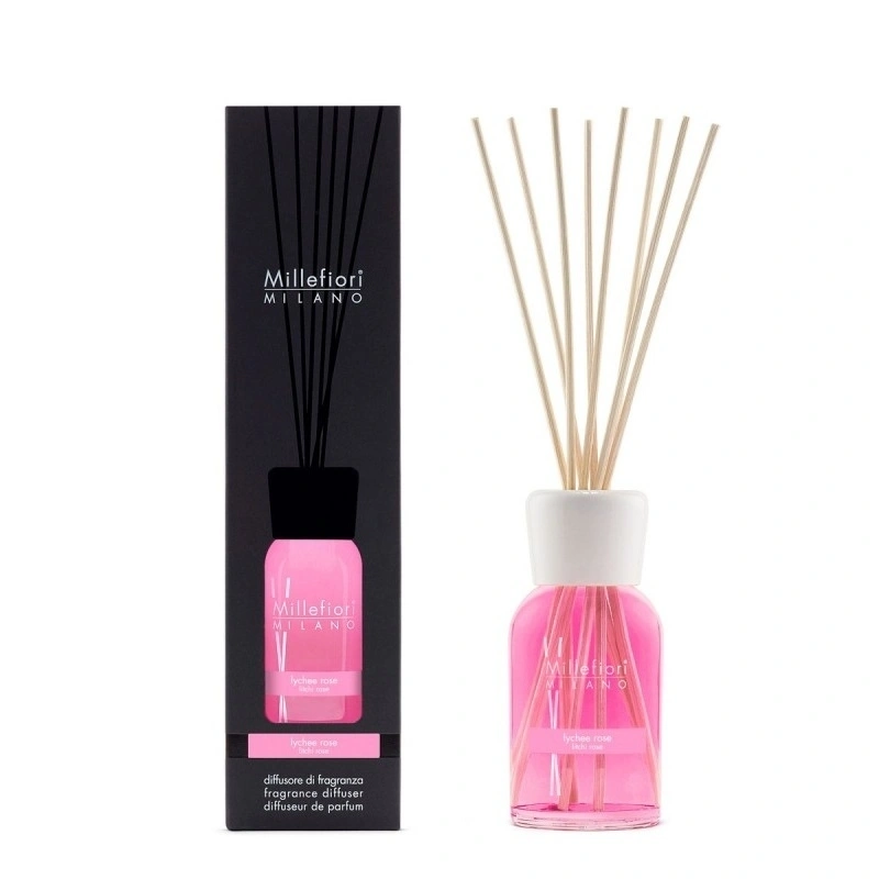 Millefiori Milano Difuzor de aromă Natural Lychee Rose 250 ml