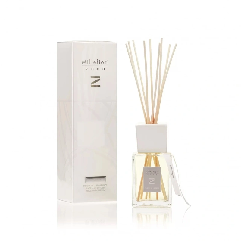 Millefiori Milano Difuzor din sticla Zona Legni & Spezie 500 ml