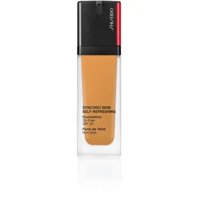 Shiseido Synchro Skin Self-Refreshing Foundation machiaj persistent SPF 30 culoare 420 Bronze 30 ml