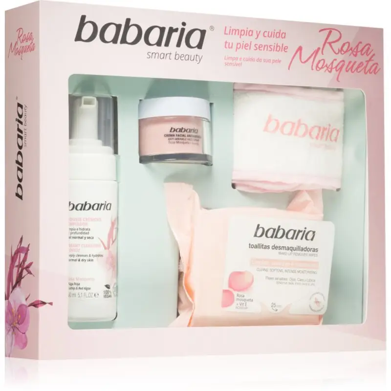 Babaria Rosa Mosqueta set cadou faciale