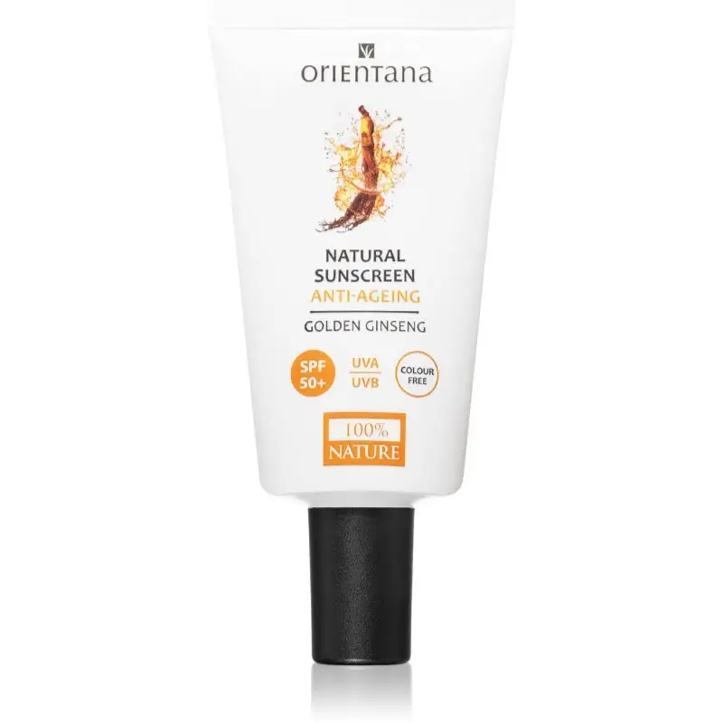Orientana Natural Sunscreen crema de zi usoara SPF 50+ 50 ml