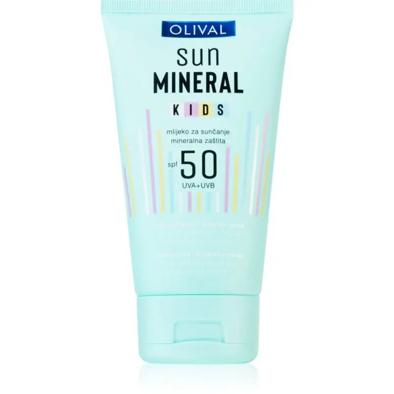 Olival Sun Mineral Kids loțiune pentru plaja SPF 50 pentru copii 150 ml