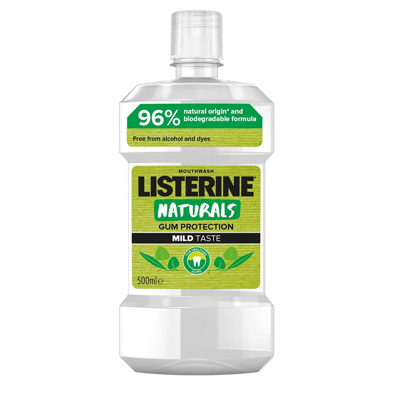 Listerine Apă de gură Naturals Gum Protection 500 ml