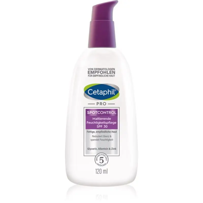 Cetaphil PRO SpotControl Oil Control crema matifianta si hidratanta SPF 30 120 ml