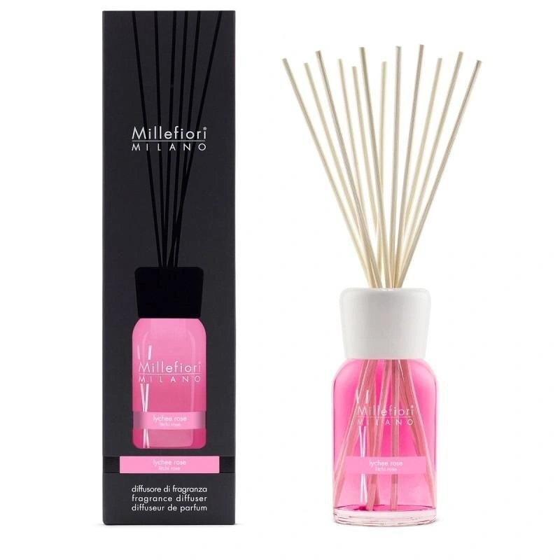Millefiori Milano Difuzor de aromă Natural Lychee Rose 500 ml