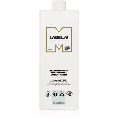 label.m Diamond Dust Nourishing Conditioner balsam hranitor pentru par uscat 1000 ml
