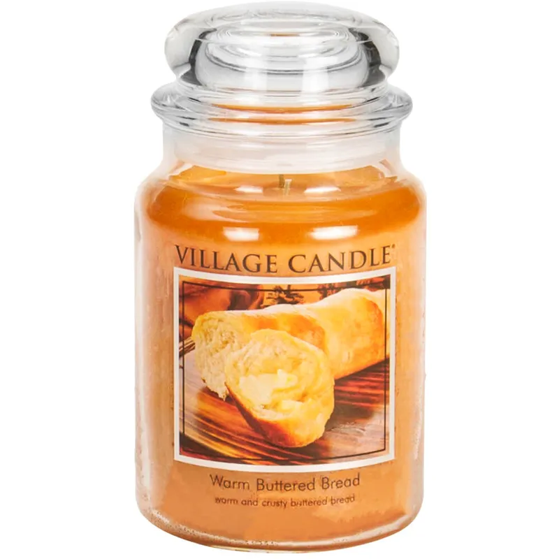 Village Candle Lumânare parfumată Warm Buttered Bread 602 g