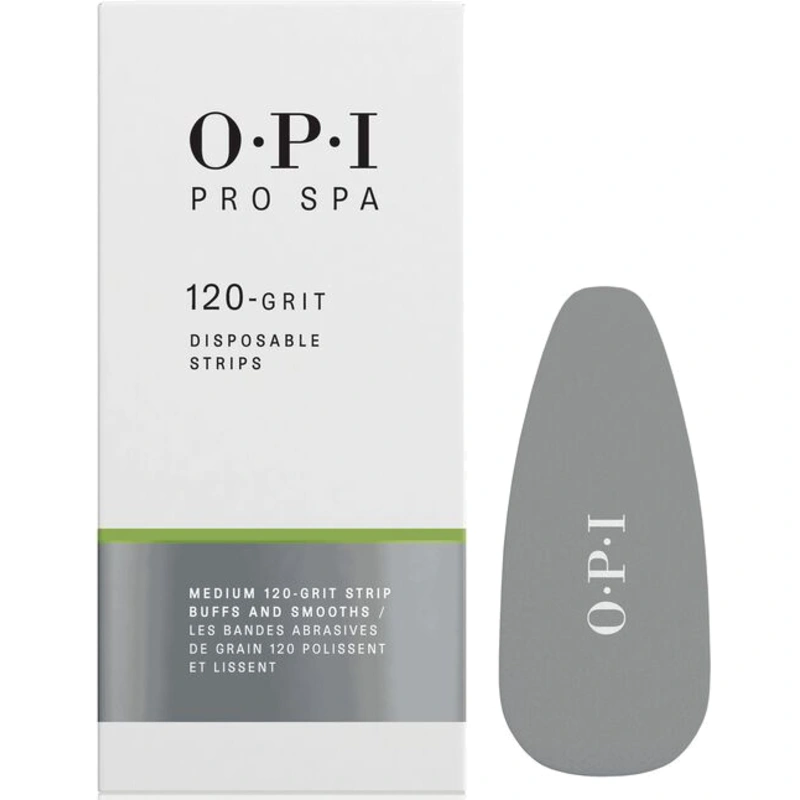 OPI Benzi abrazive de unică folosință ProSpa 120 Grit (Disposable Strips) 20 buc
