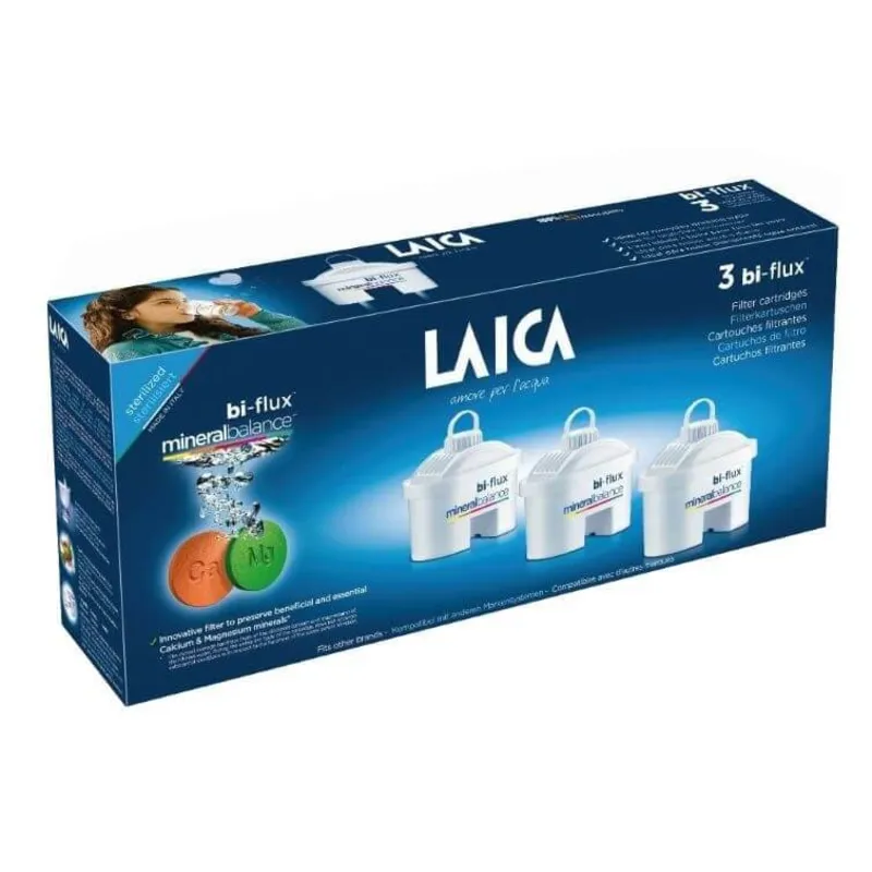 Laica M3M Filtru Bi-flux MINERALBALANCE 3 buc