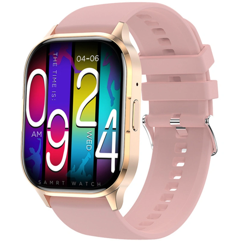 Wotchi AMOLED Smartwatch W21HK – Gold - Pink