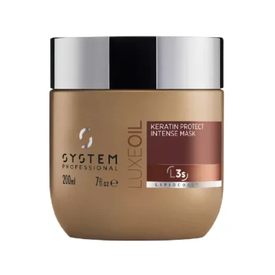 System Professional Mască de păr hrănitoare LuxeOil (Keratin Protect Intense Mask) 200 ml
