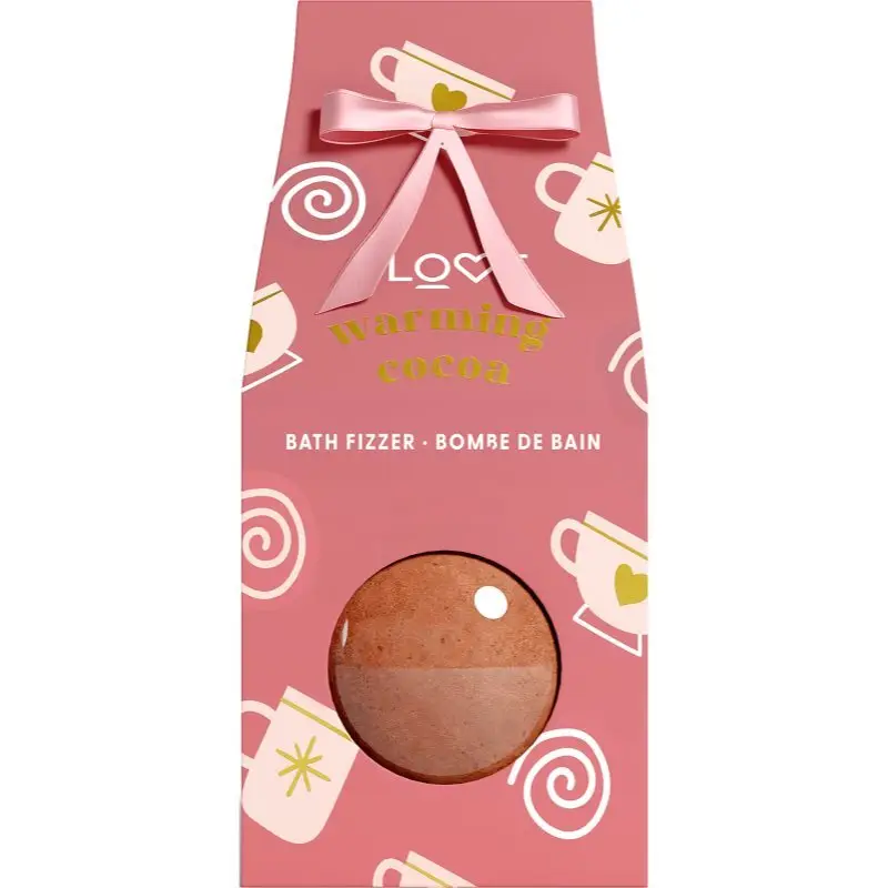 I Love Special Moments Warming Cocoa bombă de baie cu aromă de ciocolată 140 g
