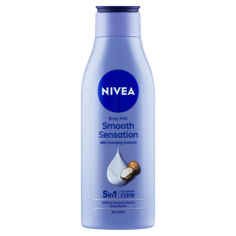 Nivea Lotiune de corp cremoasa pentru un ten uscat Smooth Sensation 400 ml 250 ml