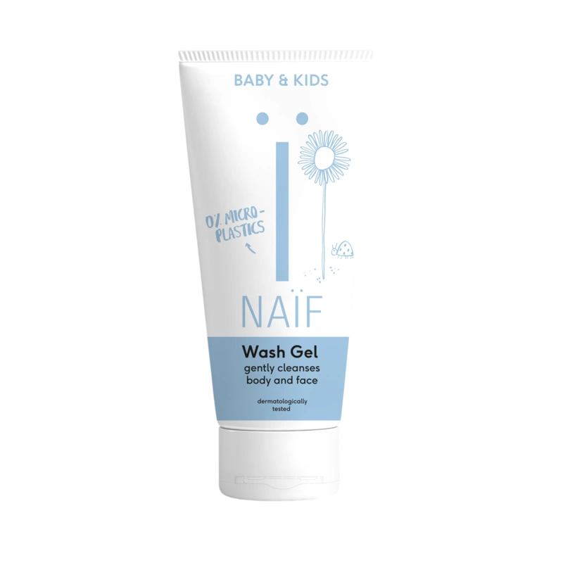 NAÏF Gel de curățare pentru copii și bebeluși Baby & Kids (Cleansing Wash Gel) 200 ml
