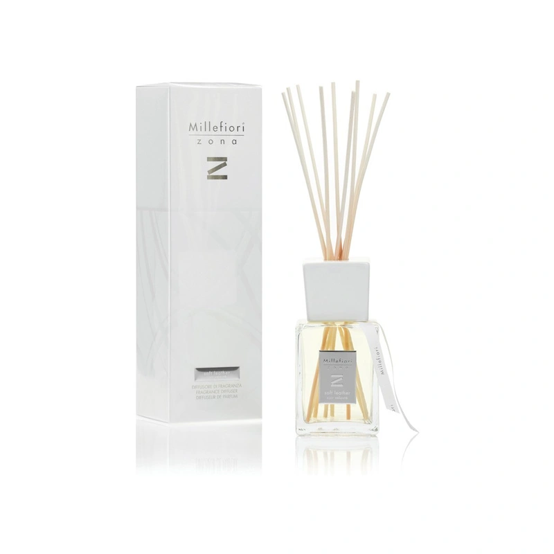 Millefiori Milano Difuzor de aromă Zona Soft Leather 500 ml