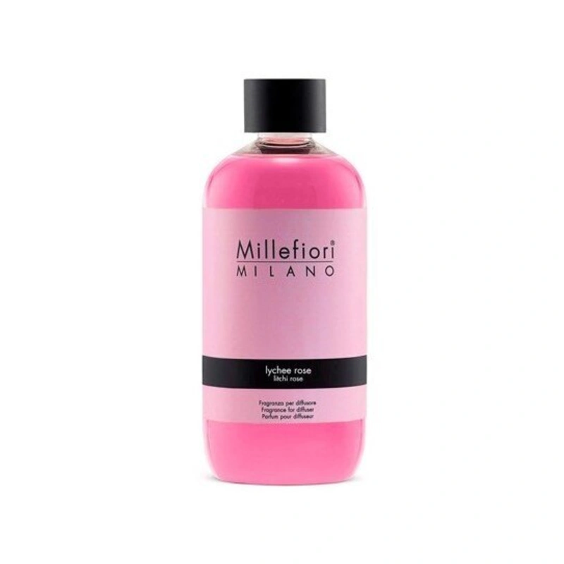 Millefiori Milano Rezervă de umplere pentru difuzorul de aromă Natural Lychee Rose 250 ml