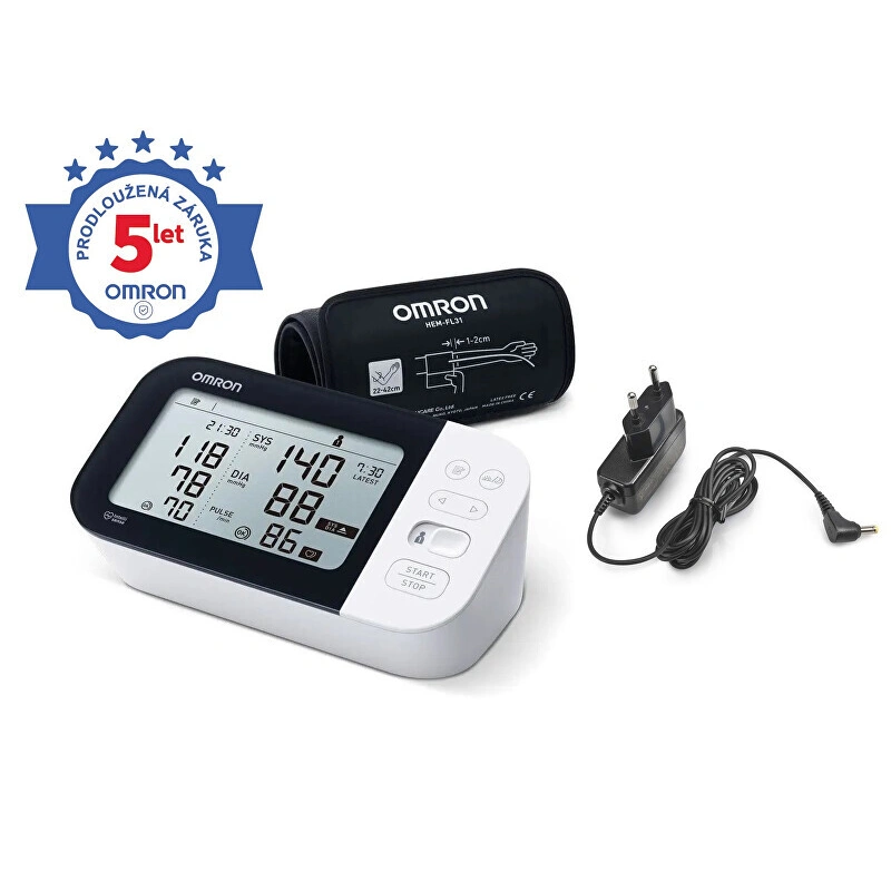 Omron Tonometr M7 IT + adaptor