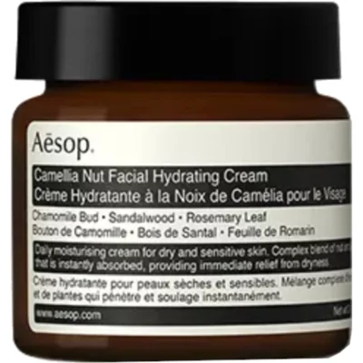 Aesop Cremă hrănitoare cu extracte de nuci și plante (Camellia Nut Facial Hydrating Cream) 60 ml