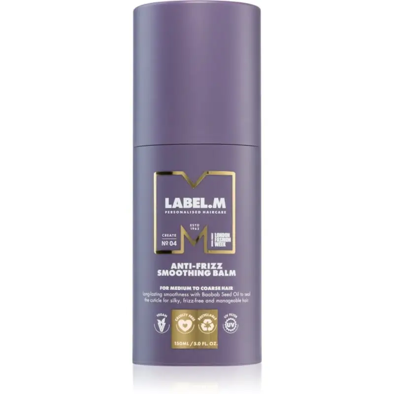 label.m Anti-Frizz balsam pentru netezirea parului 150 ml