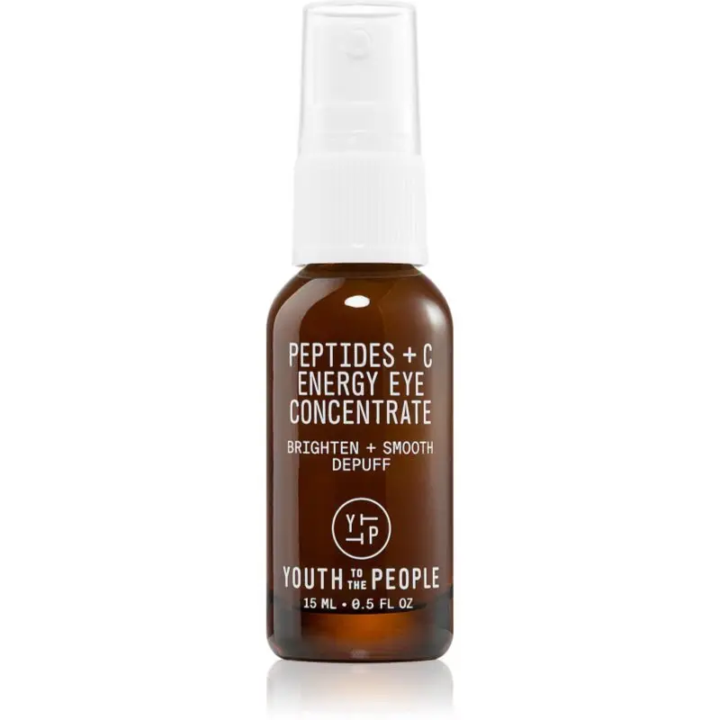 Youth To The People Energy Peptides + C Eye Concentrate ser concentrat zona ochilor cu vitamina C 15 ml