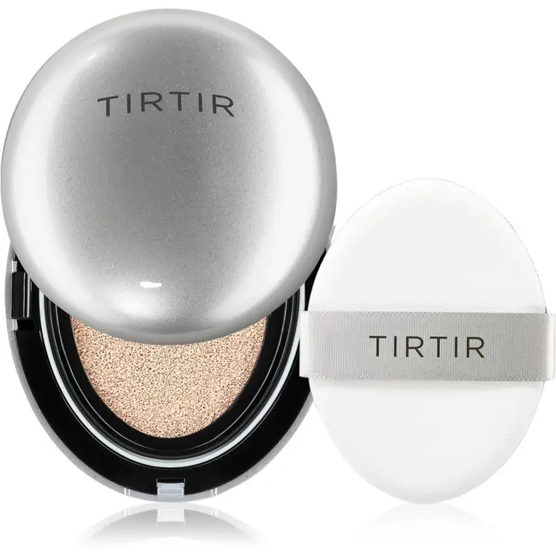 TIRTIR Mask Fit Aura Cushion fond de ten hidratant, în burete pentru o piele mai luminoasa culoare 15C Fair Porcelain 18 g