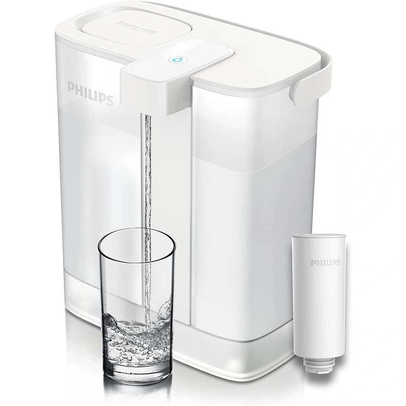 Philips Cană filtrantă automată AWP2980WHS Micro X-Clean Softening+ capacitate de filtrare de 3 l