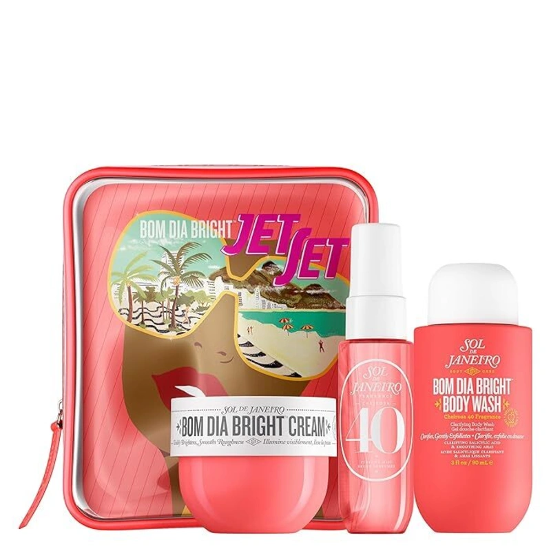 Sol de Janeiro Set cadou pentru îngrijirea corpului Bom Dia Jet Set
