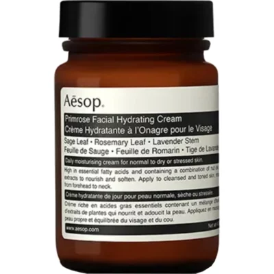 Aesop Cremă hidratantă și nutritivă pentru ten uscat (Primrose Facial Hydarting Cream) 120 ml