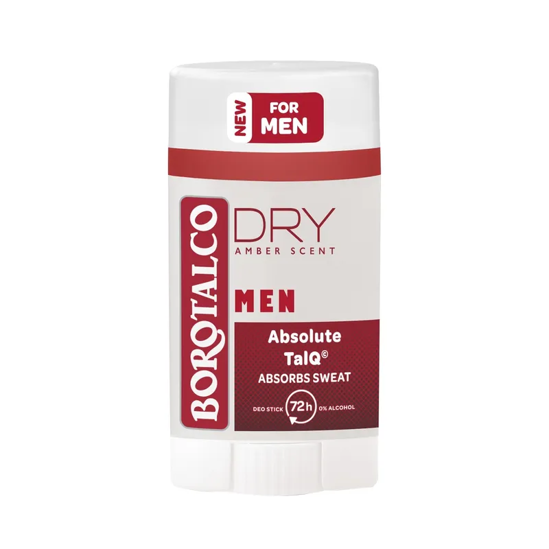 Borotalco Deodorant solid Men Dry Amber Scent (Deo Stick) 40 ml