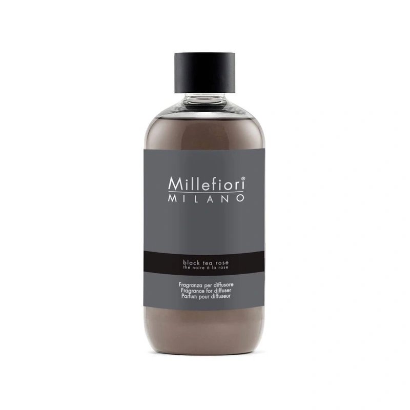 Millefiori Milano Rezervă de umplere pentru difuzorul de aromă Natural Black Tea Rose 250 ml